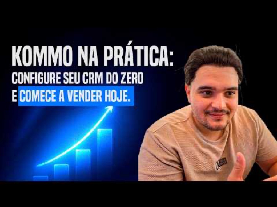 Miniatura do vídeo “Kommo na prática: configure seu CRM do zero e comece a vender hoje”, do canal ZielHub.